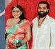 Actress Namitha's baby shower photos go viral on social media