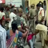 Police Squash Jallaiah Family Members At Narasaraopet Area Hospital