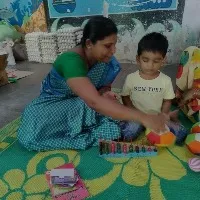 Collector Admits His Son In Anganwadi Center