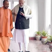A dynamic CM PM Modi wishes UP CM Yogi Adityanath on 50th birthday