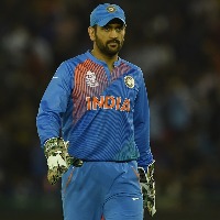 Helicopter cricket shot expert MS Dhoni now takes a drone shot