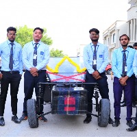 6 students from private university design EV Buggy