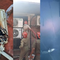 Fire erupts in Supreme Court