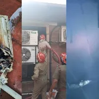 Fire erupts in Supreme Court