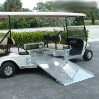 Golf Carts for senior citizens at Arun Jaitly stadium in Delhi during 1st T20 match between Team India and South Africa