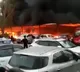 Huge fire accident at Delhi metro station