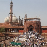 Prophet comment row: Protest outside Jama Masjid in Delhi