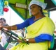 YS Sharmila drives tractor