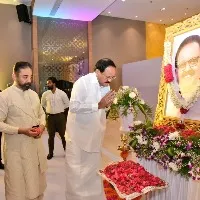 Vice President of India Venkaiah Naidu launches book on SP Balu life