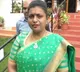 Roja fires on a telugu news channel