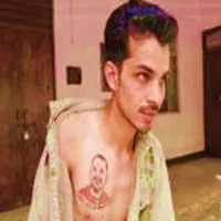Muslim fan gets Yogi's tattoo on chest
