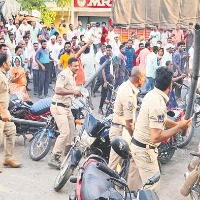 Gouravelli project: Oustees protest turns violent