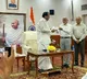 vijay sai reddy Presented reports of the Parliamentary Standing Committee on E Commerce to vice president venkaiah naidu
