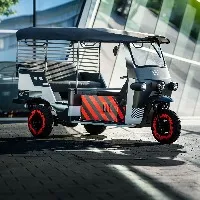 Second-life use: Audi e-tron battery modules power electrify rickshaws in India