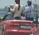 Groom dances takes selfies in moving open roof Audi in UP