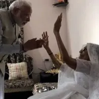 modi will meet his mother heeraben modi on june18 to celebrate her100th birthday