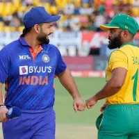 Team India put into bat first after SA won the toss in Rajkot