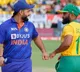 Team India put into bat first after SA won the toss in Rajkot