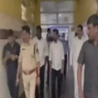 Revanth Reddy visits Gandhi Hospital