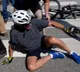 Biden falls down while getting off bike, says 'am fine'