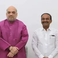 BJP Mla etala rajender calls on amith shah