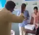 Volunteer hits himself in Sri Sathyasai district