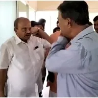 karnataka jds mla slapped principal in college premises