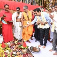 ktr laid foundation stone for VEM Technologies plant at Zaheerabad