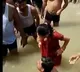 Husband kisses wife while bathing in River Sarayu Attacked by youth