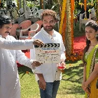 PawanKalyan Muhurtham Ceremony of Arjuns directorial venture starring Vishwak Sen