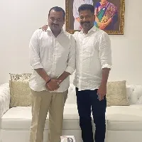 revanth reddy meets bandla ganesh