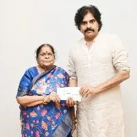 pawan kalyan mother anjana devi gives one and half lacks janasena koulu raitu bharosa
