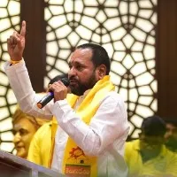 tdp leader n amarnath reddy says mantri developers is the accused in jagan ed cases