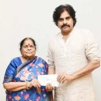 Pawan Kalyan's mother makes a donation for farmers in distress