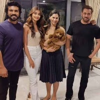 Ram Charan, Upasana host 'Kabhi Eid Kabhi Diwali' actors at their residence