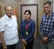 Esha Singh, 10 mt Air Pistol World Champion in Shooting called on Telangana CS Somesh Kumar