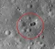 nasas lunar reconnaissance orbiter spots rocket impact site on moon