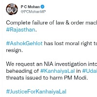 Will Rahul & Priyanka Gandhi visit beheaded tailor's residence?: BJP