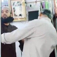 Video of dramatic arrest of two Udaipur murder accused goes viral