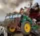 tug of war with tractors in karnataka video goes viral on social media