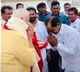 KCR and Yashwant Sinha leaves to Jalavihar in one vehicle