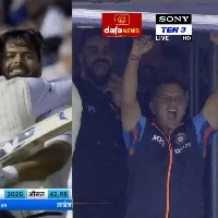 Rahul Dravids never before seen reaction to Rishabh Pants century bamboozles internet
