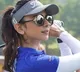 Rakulpreet plays golf with Sadguru and Kapildev