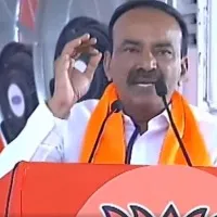 Eatala Rajendar reacts to flexi war between BJP and TRS
