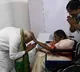 Modi met freedom fighters family members in Bhimavaram