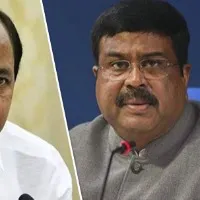 Union minister Dharmendra pradhan slams KCR