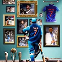 paritala sreeram birth day wishes to ms dhoni