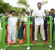 ys jagan leisure mode in ysr park in vempalle of kadapa district