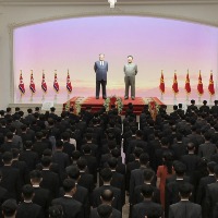 Kim Jong-un visits mausoleum to mark grandfather's death anniversary