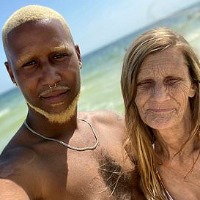 61 year old grandmother and her 24 year old husband going to have baby together